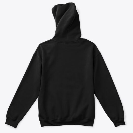 Glitched Black Hoodie - Image 2