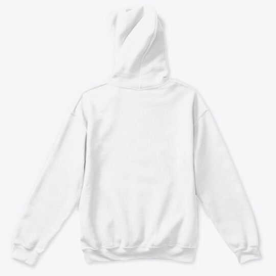 Glitched White Hoodie - Image 2